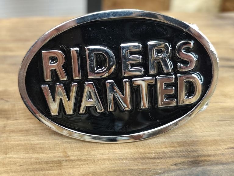 Klamra do paska RIDERS WANTED (1)